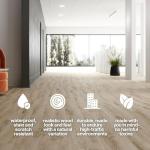 Lucida USA Luxury Vinyl Floor Tiles - 16 Planks