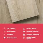 Lucida USA Luxury Vinyl Floor Tiles - 16 Planks