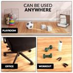 Natural Woodgrain EVA Foam Floor Tiles - 6-Pack