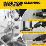 Holikme 9-Pack All-Purpose Drill Brush Set