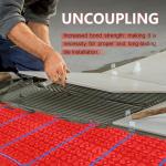 MAXKOSKO Heated Floor Underlayment Mat, Waterproof 161 Sq. Ft