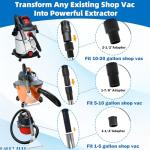 Happy Tree Universal Shop Vac Attachments for Cleaning