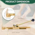 Hardwood Flooring Jack and Positioning Tool Set