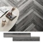 Eco-Friendly Grey Wooden Grain Vinyl Flooring