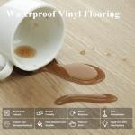 MULGREAT Peel and Stick Vinyl Floor Tiles - Blayney Oak