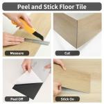 MULGREAT Peel and Stick Vinyl Floor Tiles - Blayney Oak