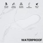 White Marble Vinyl Flooring Tiles - 20 Packs