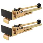 Flooring Jacks 2-Pack with Anti-Slip Pads, Hardwood Floor Jack, Laminate & Vinyl Plank, Floor Gap Fixer Tools Wood Heavy Furniture Installation and Maintenance, Deck Board Straightening