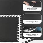 Interlocking EVA Foam Mat Tiles - 8-Pack