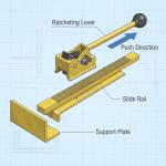 QWORK Hardwood Flooring Jack and Positioning Tool
