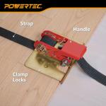 POWERTEC Wood Flooring Strap Clamp - 2 Pack