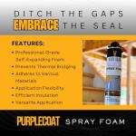 Vega Bond Premium Acoustic Spray Foam Insulation