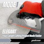 Youkzuan Professional Carpet Cutter Tool with Blades