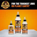 Gorilla Waterproof Wood Glue, 18 Ounce, Natural