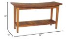36" AquaTeak Maluku Teak Shower Bench & Care Kit
