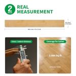 Jeedeson Light Honey Bamboo Interlocking Flooring Planks