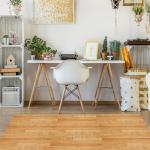 Wood Grain Foam Interlocking Floor Mats - 16 Tiles