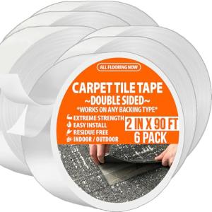Heavy Duty Double Sided Tape for Carpet Tiles