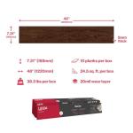 Lucida Surfaces Luxury Vinyl Interlocking Flooring Planks