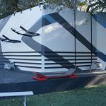 Elephant Bark Rubber Flooring, Blue Dot, 3/8-Inch