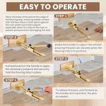 2 Pack Upgraded Flooring Jack with Felt Pads