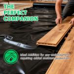 SUNSHORE Black Moisture Barricade Underlayment Roll