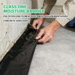 SUNSHORE Black Moisture Barricade Underlayment Roll