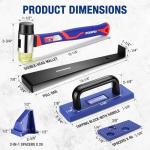 63-Piece Flooring Installation Tool Kit for DIYers