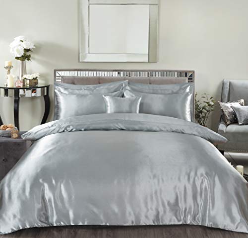 Soft Satin 7-Piece King Bed Set