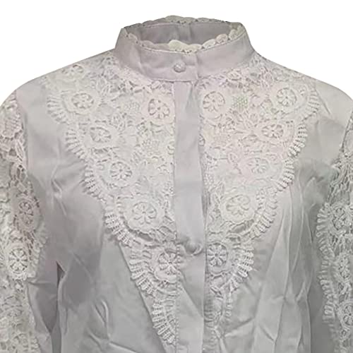 Lace V-neck Babydoll Tunic for Women