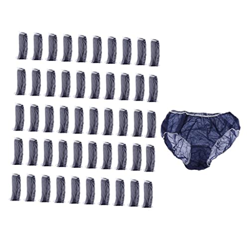 Premium Unisex Disposable Travel Underwear - 50 Pack
