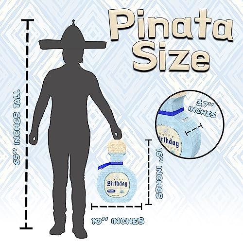 Tequila Piñata Bundle for Adult Party Fun