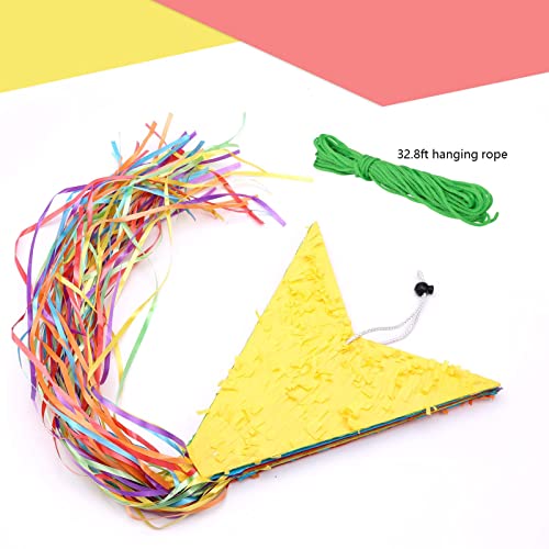 Rainbow Star Piñata for Celebrations and Parties