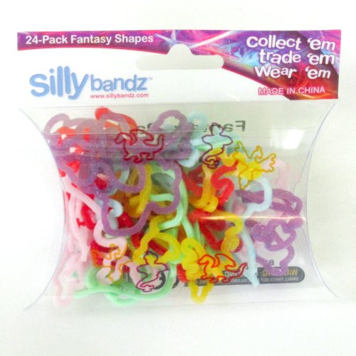 Fantasy Shapes Silly Bandz - 24 Count Pack