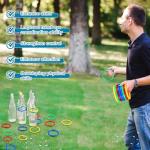 72 Pcs Outdoor Ring Toss Game for Parties