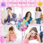 28pcs Glitter Mochi Squishies Party Favors