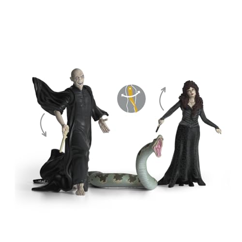 Voldemort, Nagini & Bellatrix Collectible Figurine Set