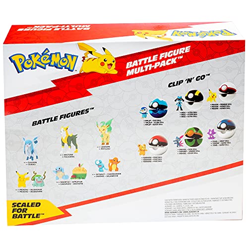 Pokémon Battle Ready 8-Pack Figurine Set