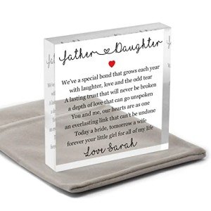 Father of the Bride Gift Set with Bag
