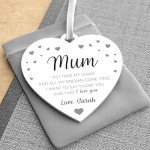 Personalized Mother of the Bride Gift Keepsake