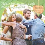 Rustic Wooden Keyring Set for Mother of the Bride