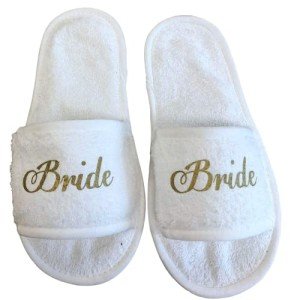 Custom Wedding Slippers for Every Wedding Role