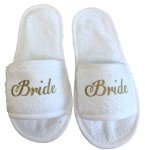 Custom Wedding Slippers for Every Wedding Role