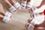 Custom Wedding Slippers for Every Wedding Role