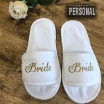Custom Wedding Slippers for Every Wedding Role