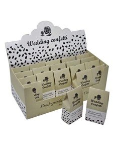 Pastel Biodegradable Wedding Confetti Box - 20 Dots