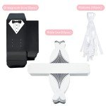 100 Wedding Favor Boxes with Ribbons - 50 Pairs