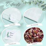 Wedding Confetti Bags Kit with Dried Flower Petals
