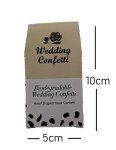 Pastel Biodegradable Wedding Confetti Box - 20 Dots