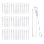 Mini Bubble Tubes - 50 Pack for Weddings & Parties